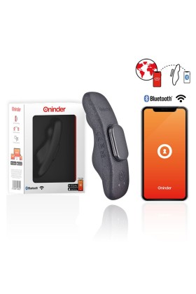 Manila Panty wiederaufladbarer Vibrator 9 Geschwindigkeiten 9,6 cm X 2,6 cm - mit kostenloser App von Oninder kaufen | Fesselliebe