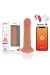 MITTLERER BOGOTÁ-VIBRATORDILDO MIT 9 GESCHWINDIGKEITEN NATÜRLICH - KOSTENLOSE APP VON ONINDER