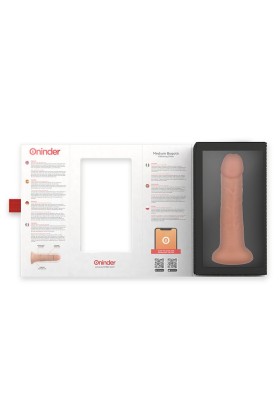 Kleiner Bogotá-Vibratordildo 9 Geschwindigkeiten Natürlich 17.5 cm -O- 4 cm - mit kostenloser App von Oninder kaufen | Fesselliebe