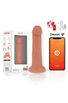 Kleiner Bogotá-Vibratordildo 9 Geschwindigkeiten Natürlich 17.5 cm -O- 4 cm - Kostenlose App von Oninder