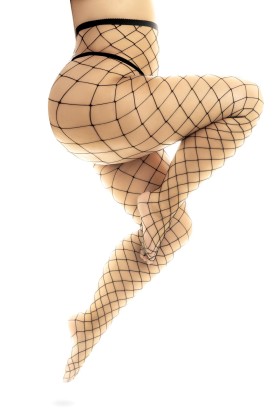 Grobnetz Strumpfhose – Mal1106xblk von Mapale kaufen | Fesselliebe