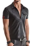 Herren T-Shirt Rmemilio001 Schwarz von Regnes Fetish Planet Red Mark 2