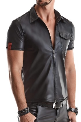 Herren T-Shirt Rmemilio001 Schwarz von Regnes Fetish Planet Red Mark 2 kaufen | Fesselliebe