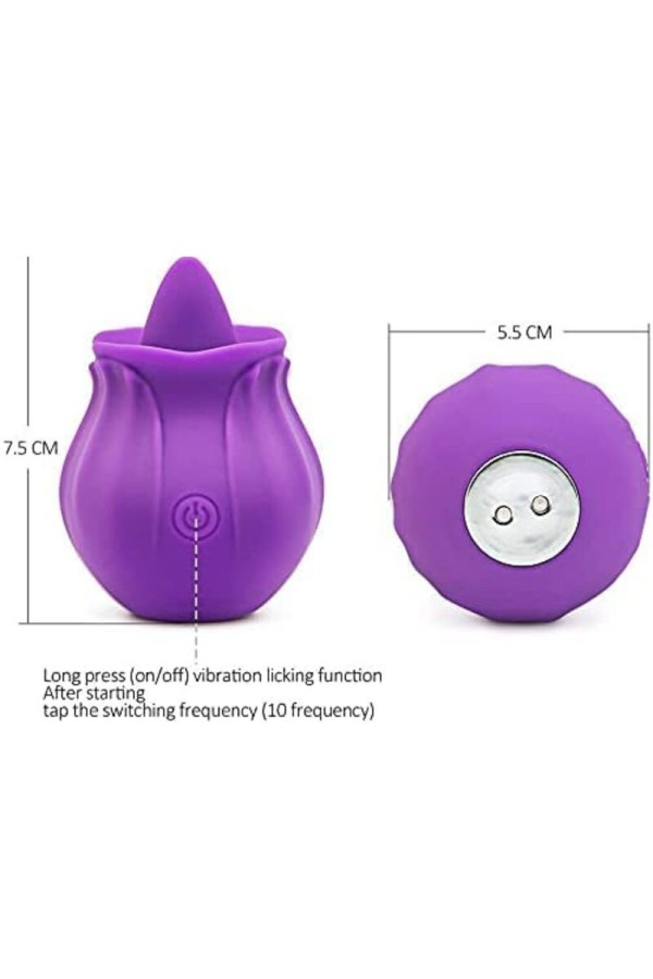 Fig-Vibrator mit Zunge von Armony Stimulators kaufen | Fesselliebe