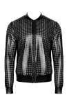 Schwarze Powerwetlook Jacke H076 von Noir Handmade Chaos Collection