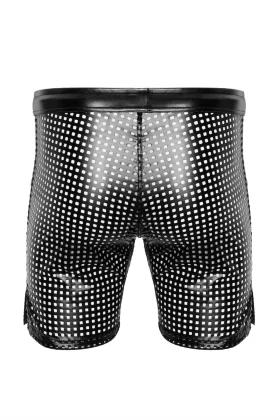 Schwarze Shorts H077 von Noir Handmade Chaos Collection