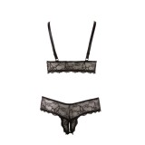 BH und Offener Ouvert G-String von Cottelli Collection | Fesselliebe.de