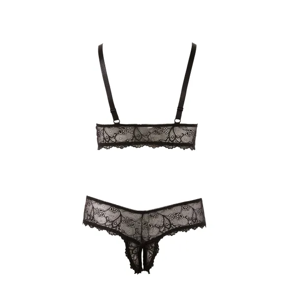 ♥ BH und offener ouvert G-String von Cottelli Collection ♥ kaufen | Fesselliebe