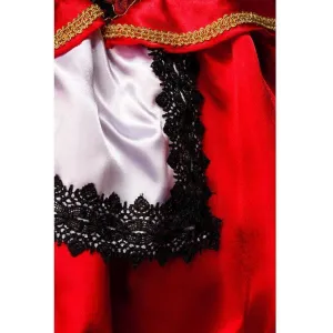 ♥ Kostüm Sexy Rotkäppchen Rot/Schwarz ♥