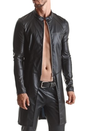 ♥ Herren Mantel Rmmario001 Schwarz von Regnes Fetish Planet ♥ kaufen | Fesselliebe