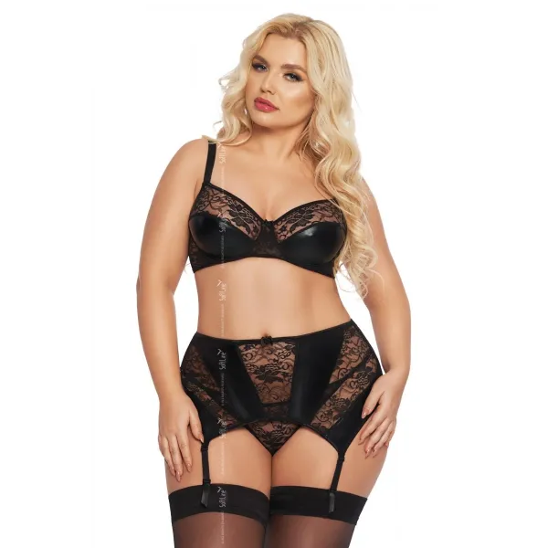 ♥ Schwarzes Set 1898 von Softline ♥ kaufen | Fesselliebe