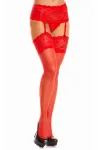 ♥ Roter Shorty Strumpfhalter + Strümpfe Paris von Legg Story ♥