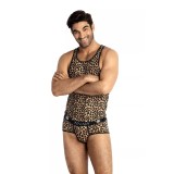 Herren Tank Top 053550 Leopard von Anais For Men | Fesselliebe.de