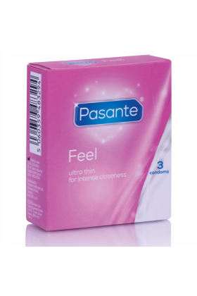 Kondome Sensitive Ultra Dünn 3 Stück von Pasante kaufen | Fesselliebe