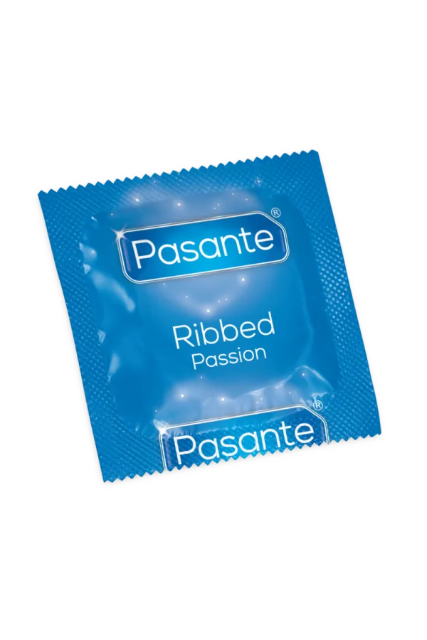 Ribbed Passion Kondome 3 Stück von Pasante kaufen - Fesselliebe