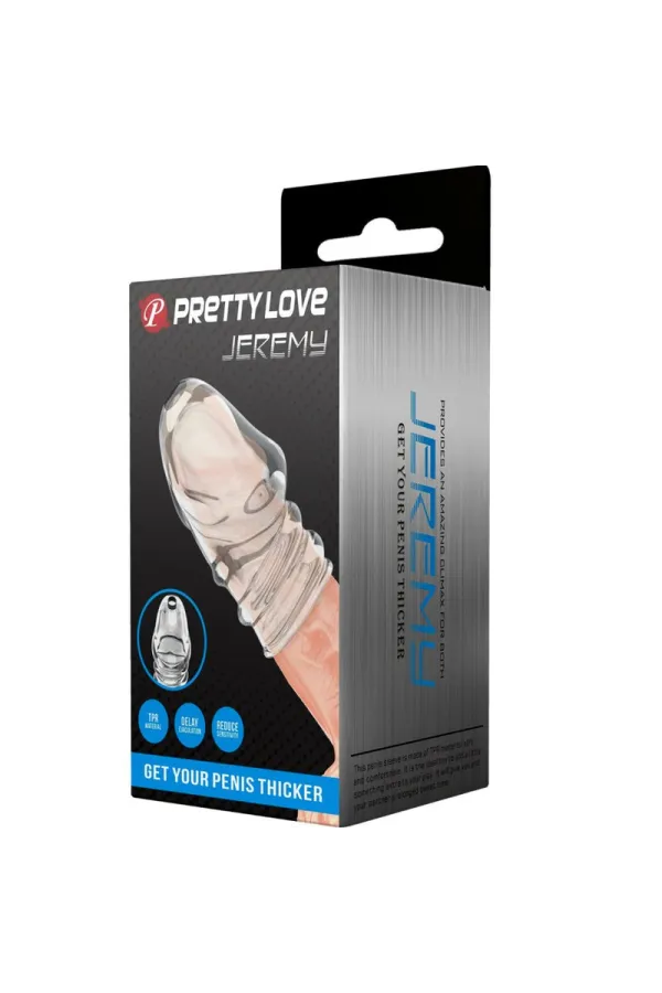 Jeremy Transparente Penismanschette von Pretty Love Male kaufen - Fesselliebe