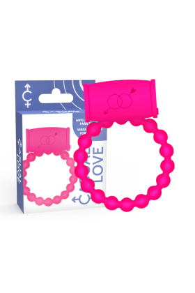25 Rosa Vibratorring von Casual Love kaufen | Fesselliebe