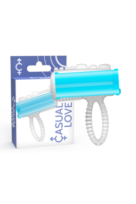 Ringzunge Vibrierendes Blau von Casual Love kaufen | Fesselliebe