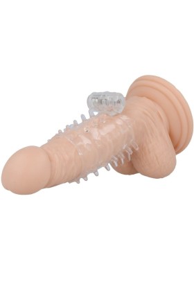 Ring Transparent Vibrator Penis Cover von Casual Love kaufen | Fesselliebe