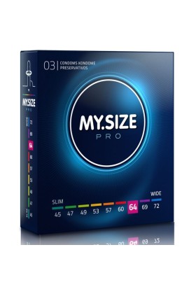 Pro Kondome 64 Mm 3 Stück von My Size Pro kaufen | Fesselliebe