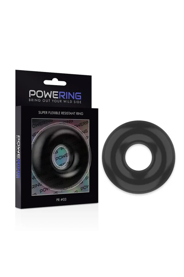 Super Flexibel Beständiger Ring 5cm Pr03 Schwarz von Powering kaufen - Fesselliebe