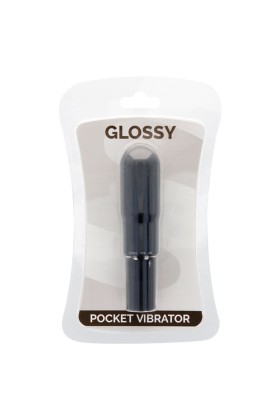 Taschenvibrator Schwarz von Glossy kaufen | Fesselliebe