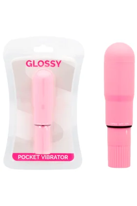 Taschenvibrator Rosa von Glossy