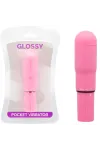 Pocket Vibrator dunkelrosa von Glossy kaufen - Fesselliebe