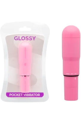 Taschenvibrator Deep Rose von Glossy