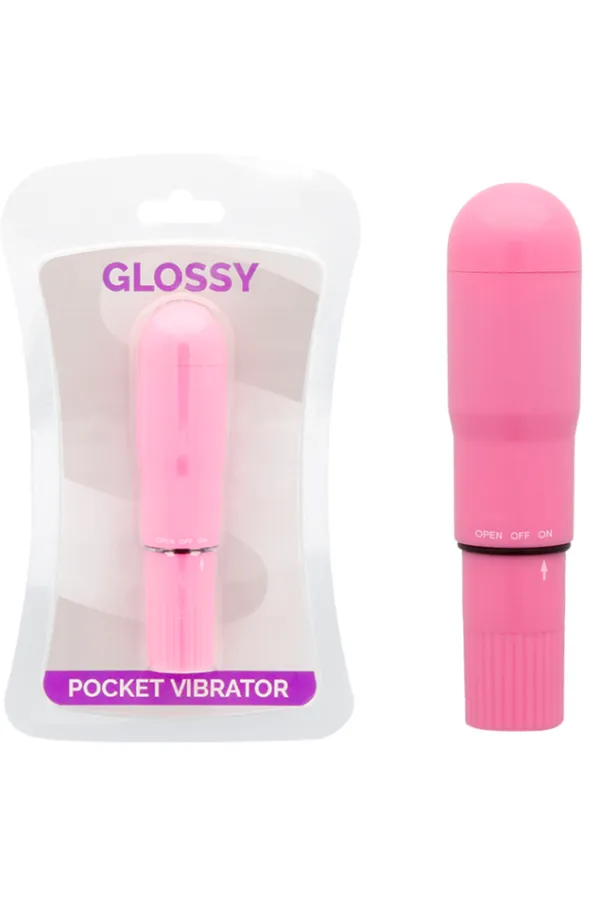 Pocket Vibrator dunkelrosa von Glossy kaufen - Fesselliebe