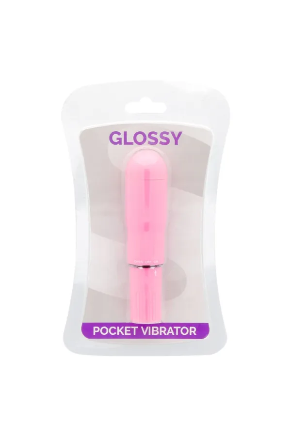 Pocket Vibrator dunkelrosa von Glossy kaufen - Fesselliebe