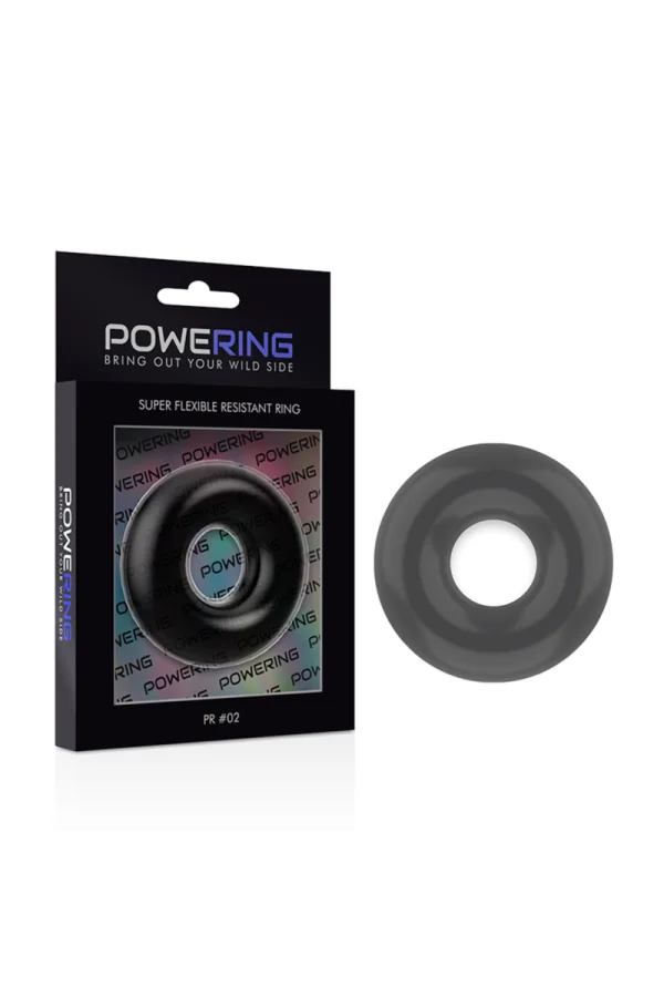 Super Flexibel Bestandiger Ring 4.5cm Schwarz von Powering kaufen - Fesselliebe