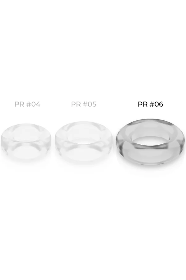 Super Flexibel Beständiger Ring 5.5cm Pr06 Klar von Powering kaufen - Fesselliebe