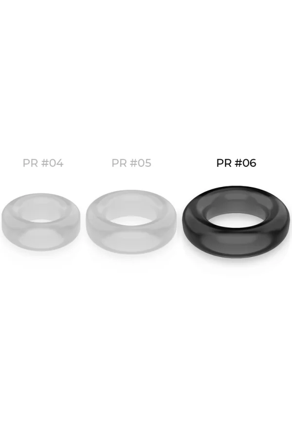 Super Flexibel Beständiger Ring 5.5cm Pr06 Schwarz von Powering kaufen - Fesselliebe