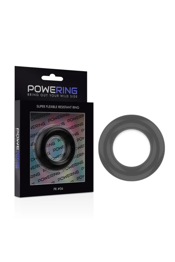 Super Flexibel Beständiger Ring 5.5cm Pr06 Schwarz von Powering kaufen - Fesselliebe