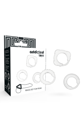 C-Ring-Set Klar von Addicted Toys kaufen | Fesselliebe