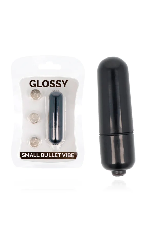 Kleiner Bullet Vibrator Schwarz von Glossy kaufen - Fesselliebe