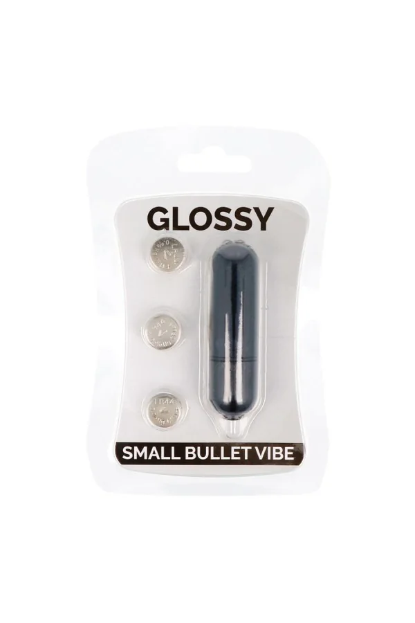 Kleiner Bullet Vibrator Schwarz von Glossy kaufen - Fesselliebe