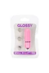 Kleiner Bullet Vibrator dunkelrosa von Glossy kaufen - Fesselliebe