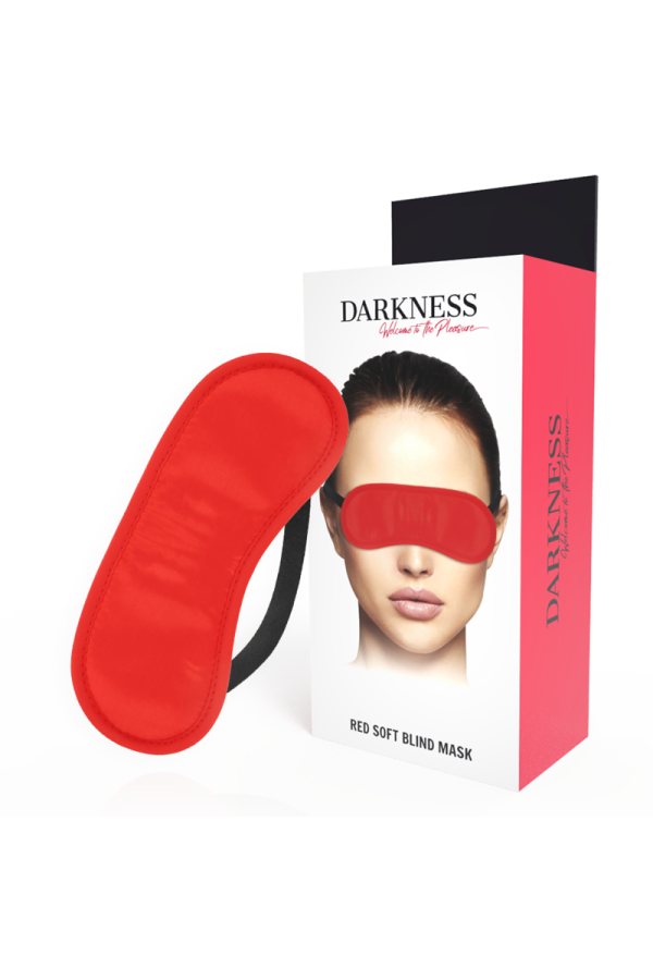 Gerade Rote Maske von Darkness Bondage kaufen | Fesselliebe