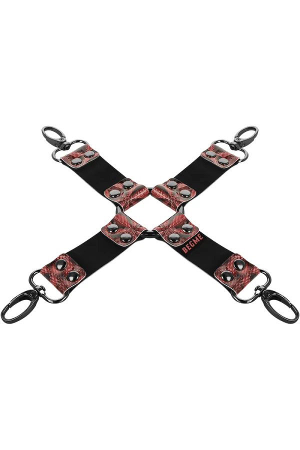 Vegane Kunstleder-Hog-Tie von Begme Red Edition kaufen - Fesselliebe