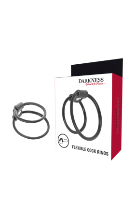 Verstrkende Duo-Penisringe. von Darkness Bondage kaufen | Fesselliebe