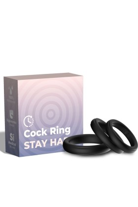 Dreifacher Silikonring Schwarz von Armony For Him kaufen | Fesselliebe