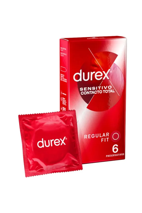 Kondome Sensitive Total Contact 6 Stück von Durex Condoms kaufen - Fesselliebe