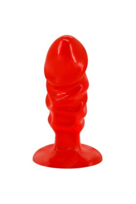 Unisex Analplug mit Rotem Saugnapf von Baile Anal kaufen | Fesselliebe
