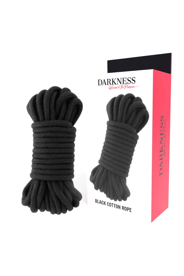 Japanisches Seil 5 M Schwarz von Darkness Bondage kaufen - Fesselliebe