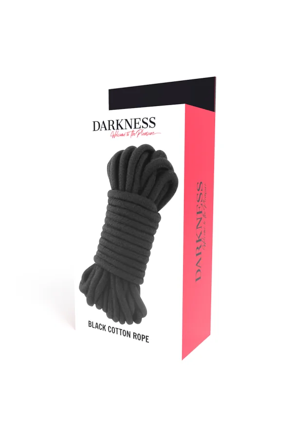 Japanisches Seil 5 M Schwarz von Darkness Bondage kaufen - Fesselliebe