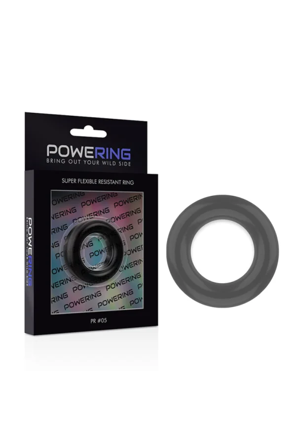 Super Flexibel Beständiger Ring 4.8cm Pr05 Schwarz von Powering kaufen - Fesselliebe