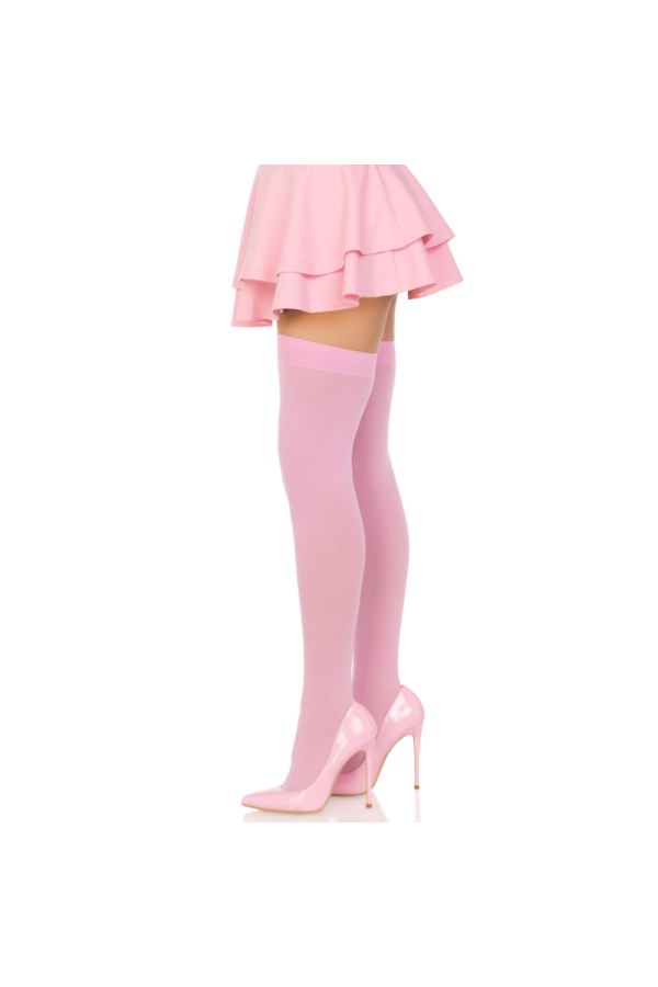 Nylon-Oberteilhöhe Rosa von Leg Avenue Hosiery kaufen | Fesselliebe