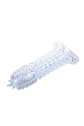 Penishülle mit Transparenten Reizpunkten 14 cm von Baile For Him kaufen | Fesselliebe
